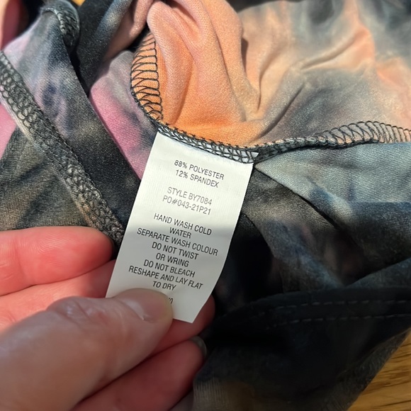 Popular 21 Tie-Dye Short-Sleeved Bodysuit - Picture 8 of 9